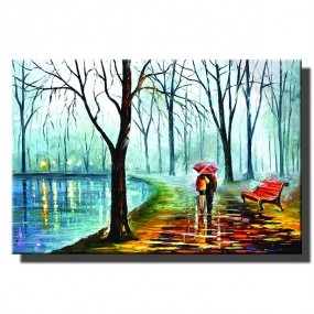 Tranh in Canvas sơn dầu